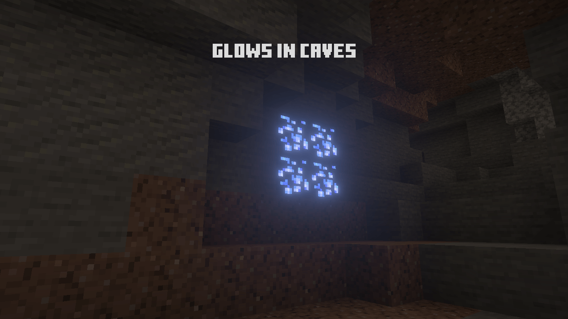 PandaMine's Glowing Ores | Emissive Ores | Radiant Ores | Simple, Fancy + Vibrant Visuals mode — screenshot 4