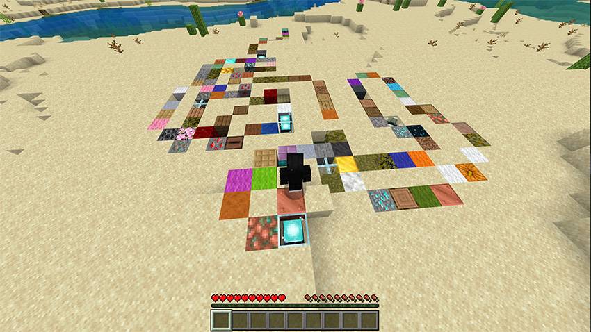 Walking Spawns Random Blocks — screenshot 2