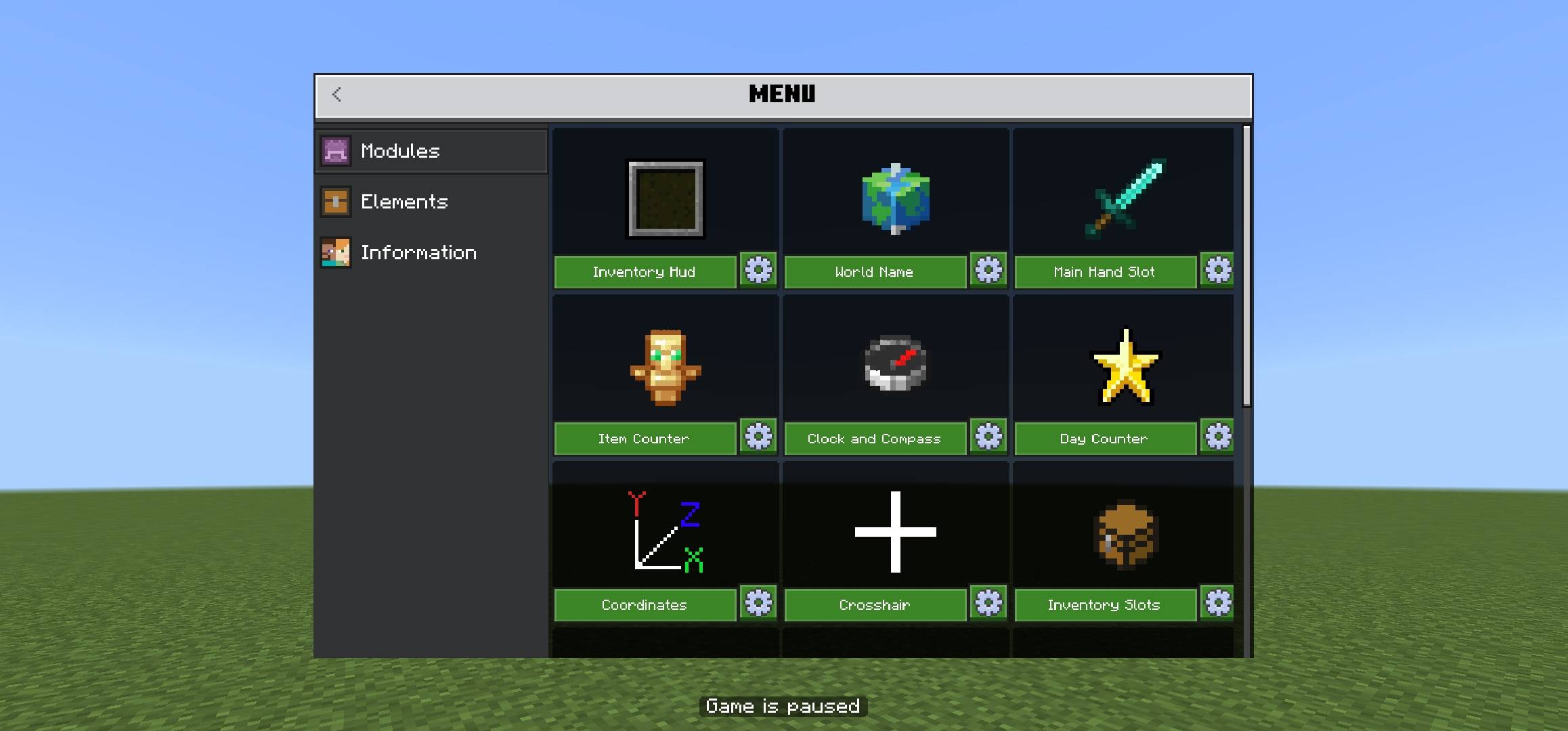 Modularity Minecraft Nova Client v1.5 — Minecraft Bedrock Texture Pack Download