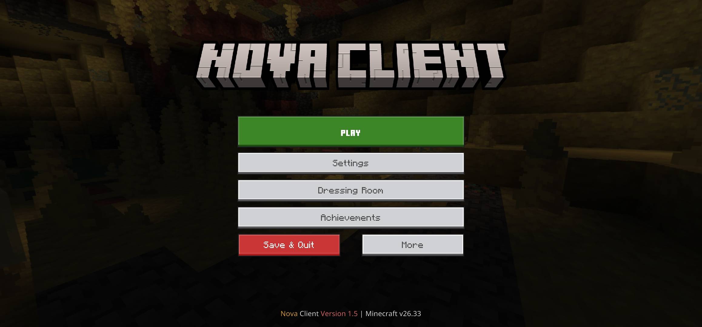 Modularity Minecraft Nova Client v1.5 — Minecraft Bedrock Texture Pack Download