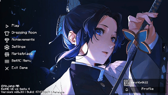 Shinobu Kocho UI (Demon Slayer) — screenshot 2
