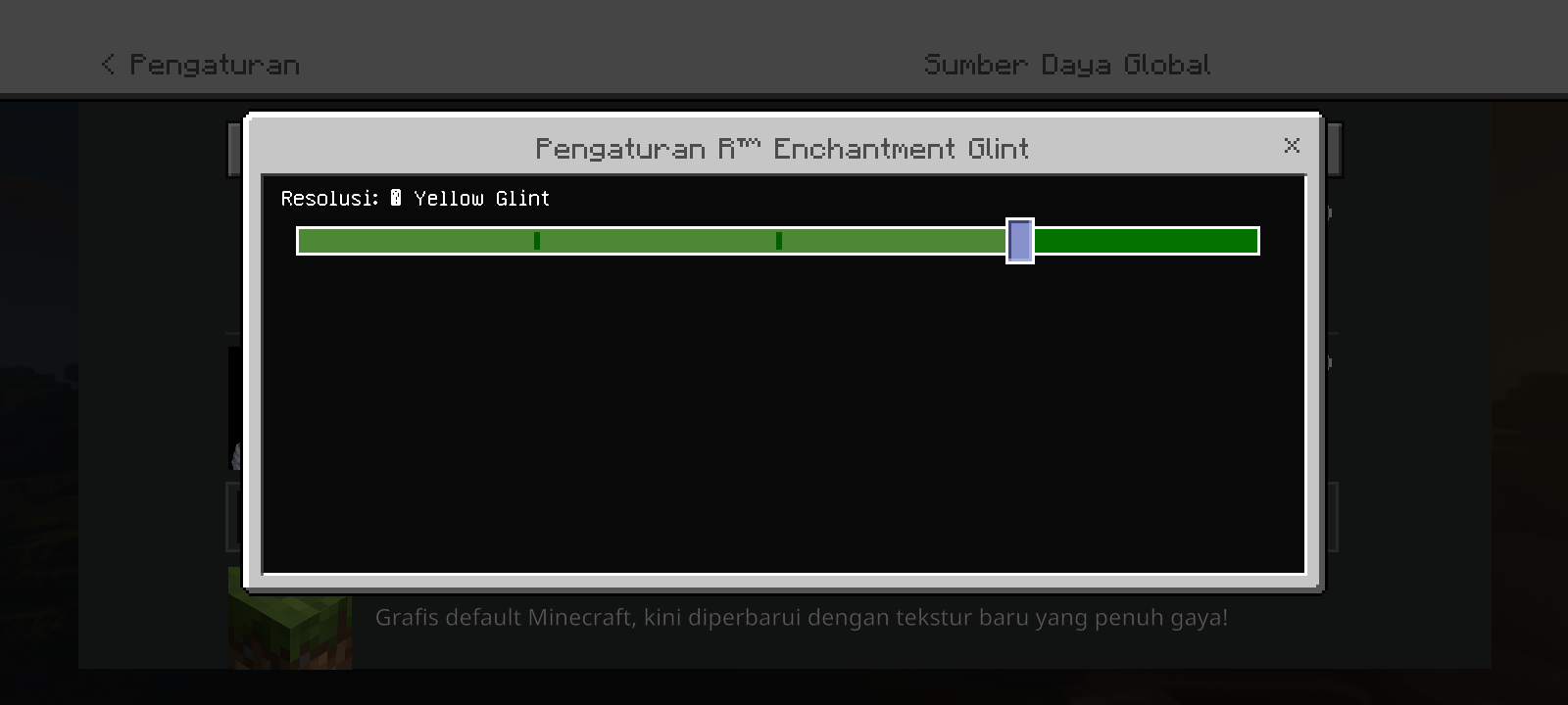 Enchantment glint — screenshot 2