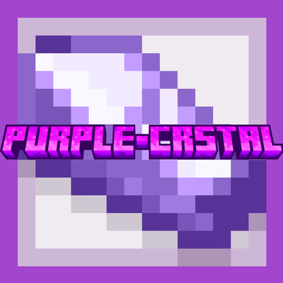 Purple Crystal Bedrock Edition