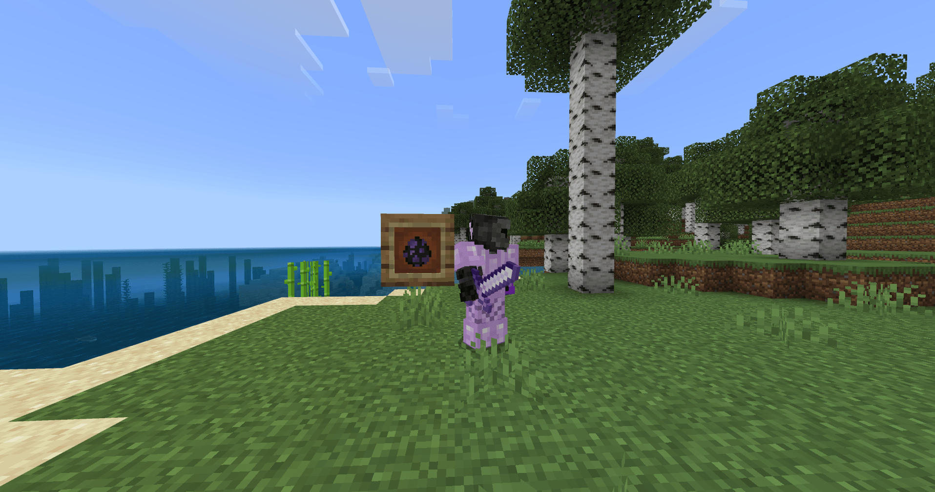 Purple Crystal Bedrock Edition — screenshot 2
