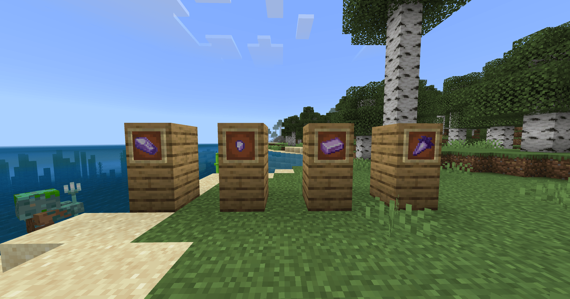 Purple Crystal Bedrock Edition — screenshot 3