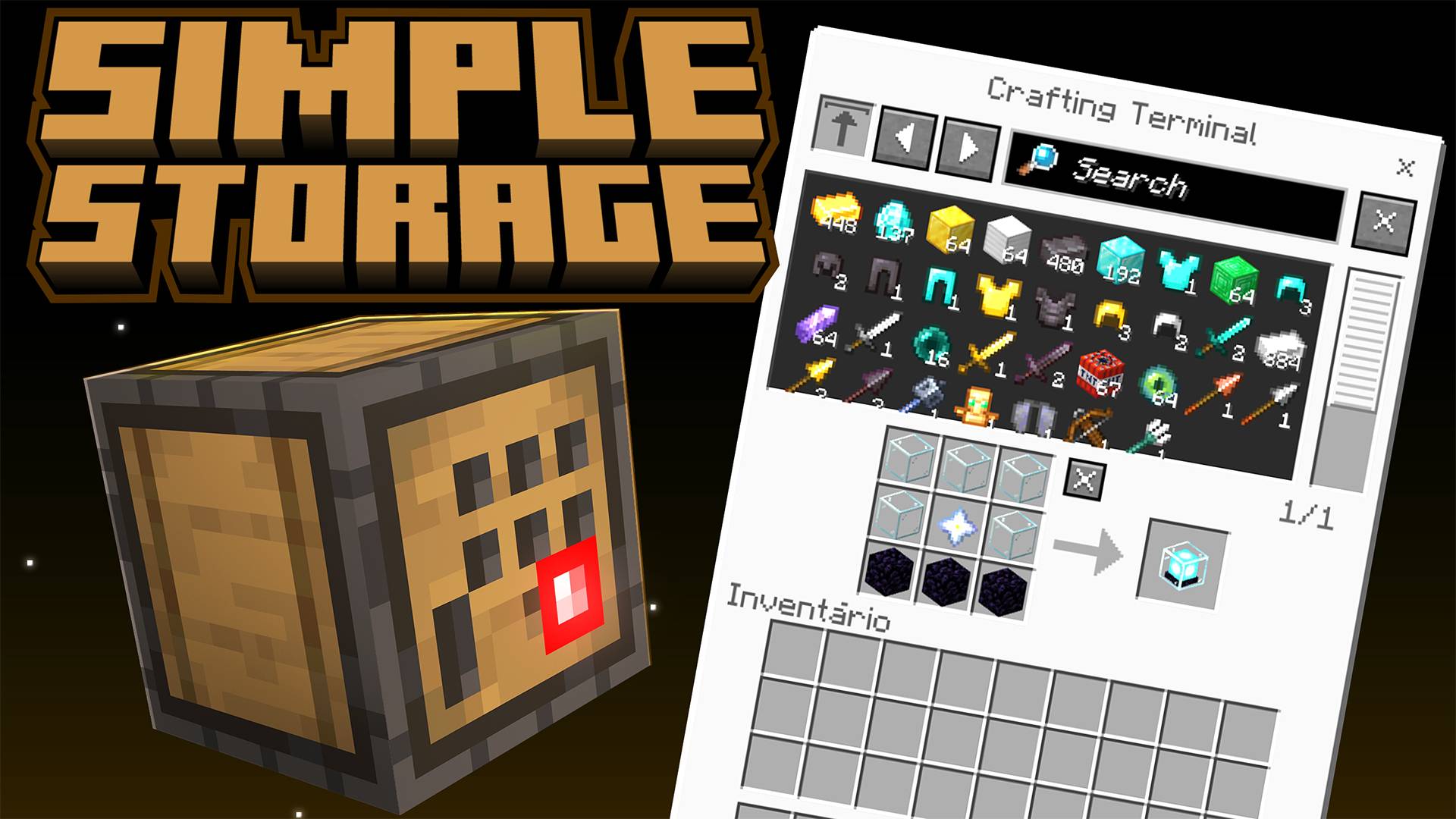 Simple Storage | Bedrock Edition — screenshot 1