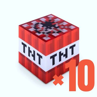 TNT is ten times stronger
