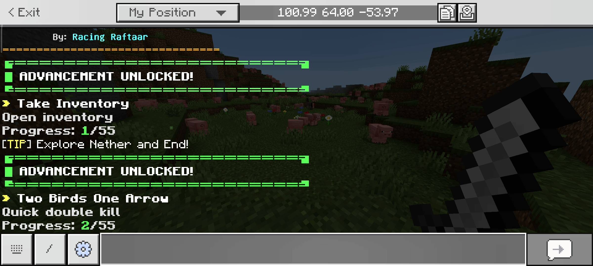 MCPE Advancements — screenshot 3