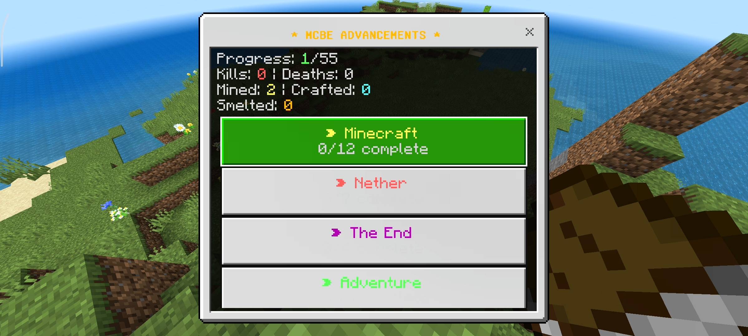 MCPE Advancements — screenshot 6