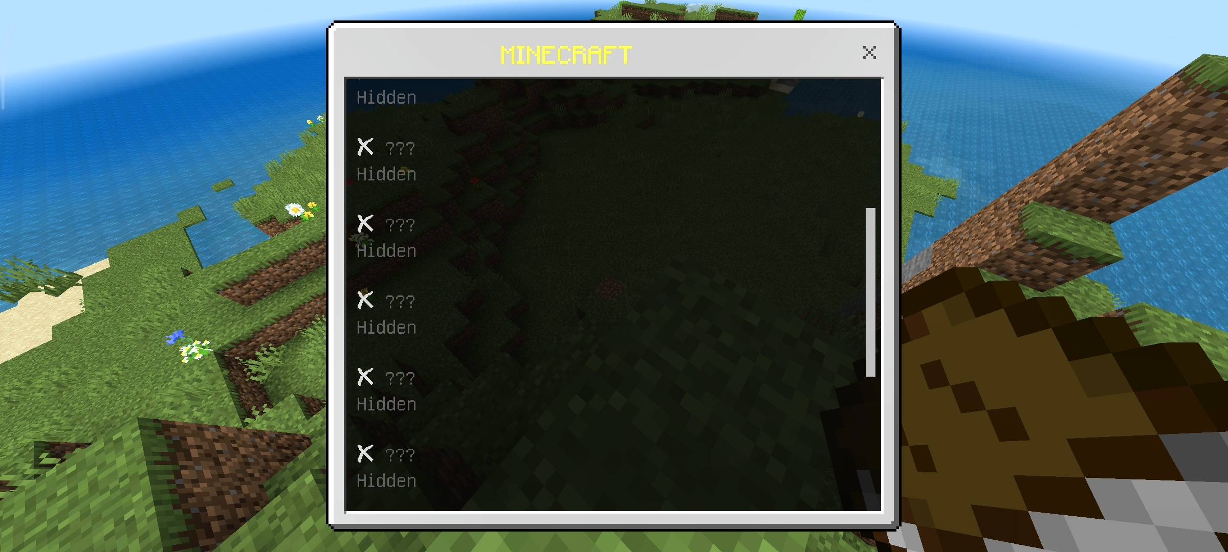 MCPE Advancements — screenshot 7