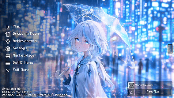 Animated Menu: Furino UI | Anime Girl UI — screenshot 2