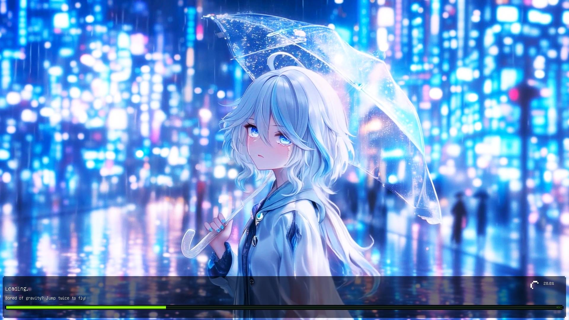 Animated Menu: Furino UI | Anime Girl UI — Minecraft Bedrock