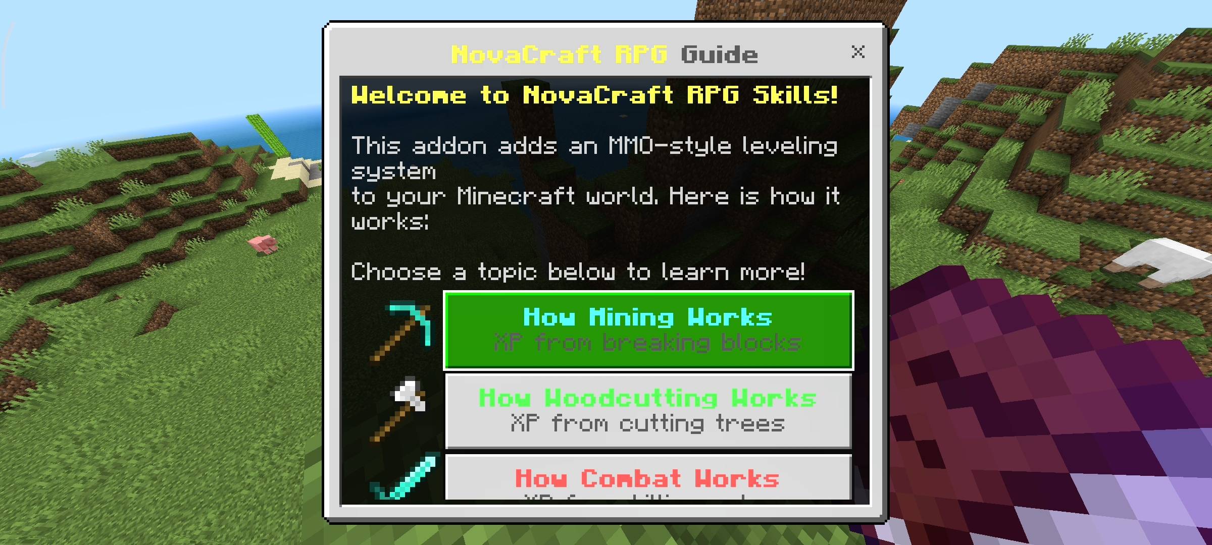 NovaCraft RPG Skills — screenshot 4