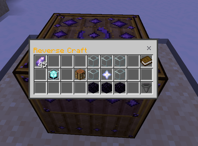 Reverse Craft Table — screenshot 2