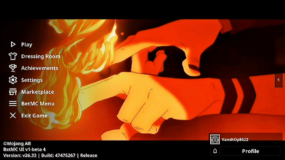 Animated Menu: Sukuna From JJK UI | Anime Boy UI — screenshot 1