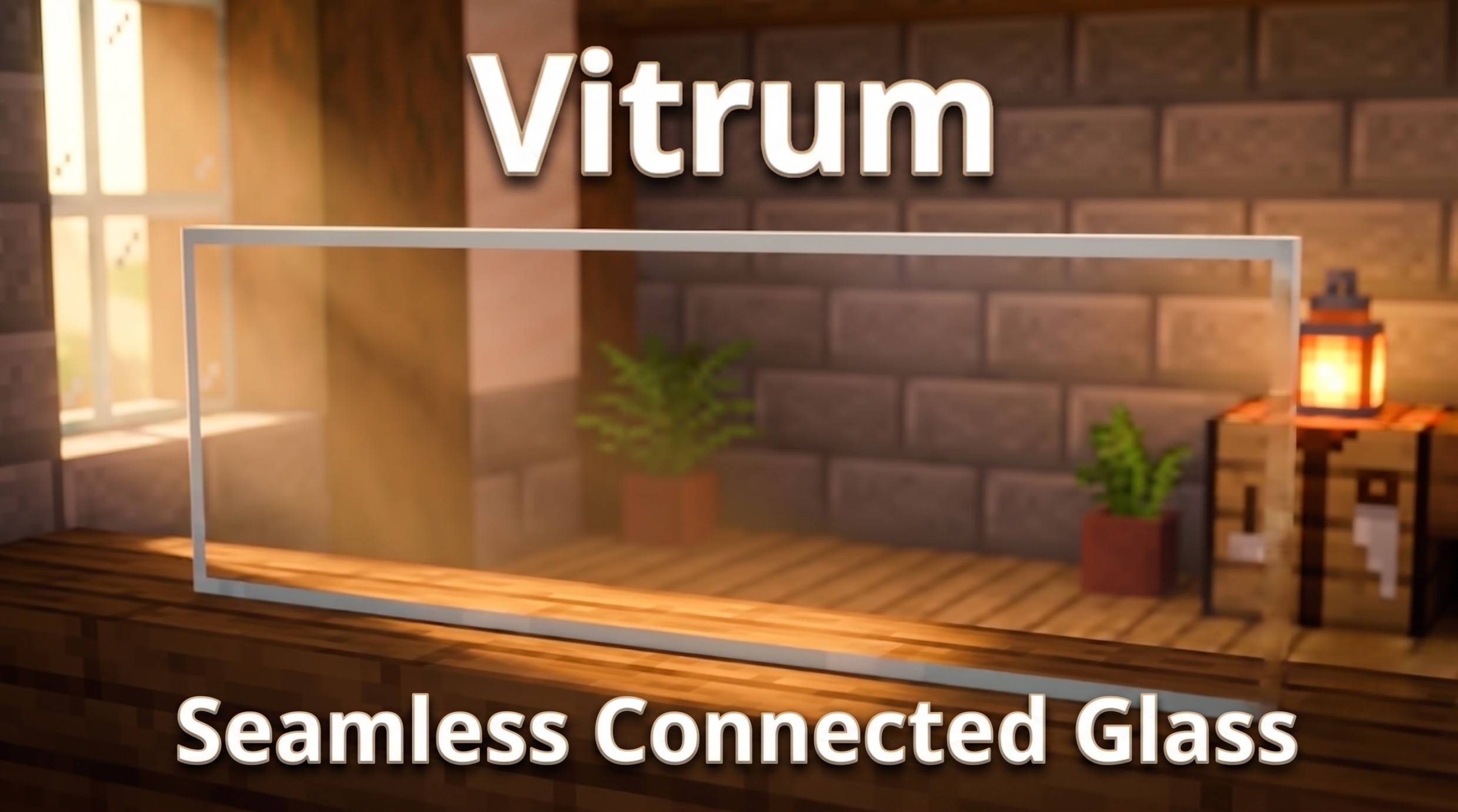 Vitrum: Seamless Connected Glass Addon — screenshot 1