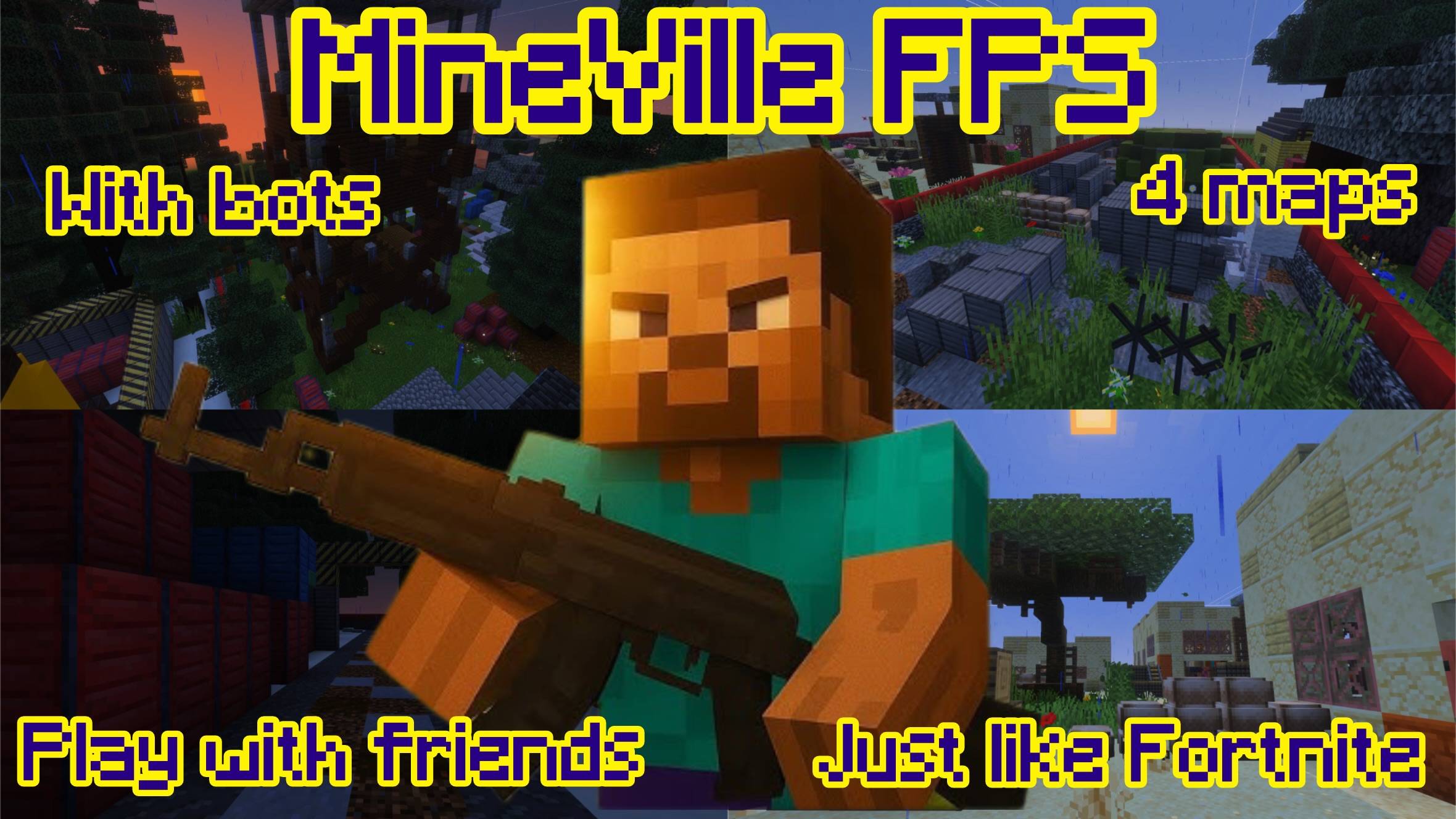 Mineville Park Shooter.    HAS GUNS AND BOTS!!!! — screenshot 1