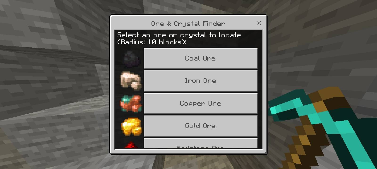 Ore and Crystal Finder — screenshot 2
