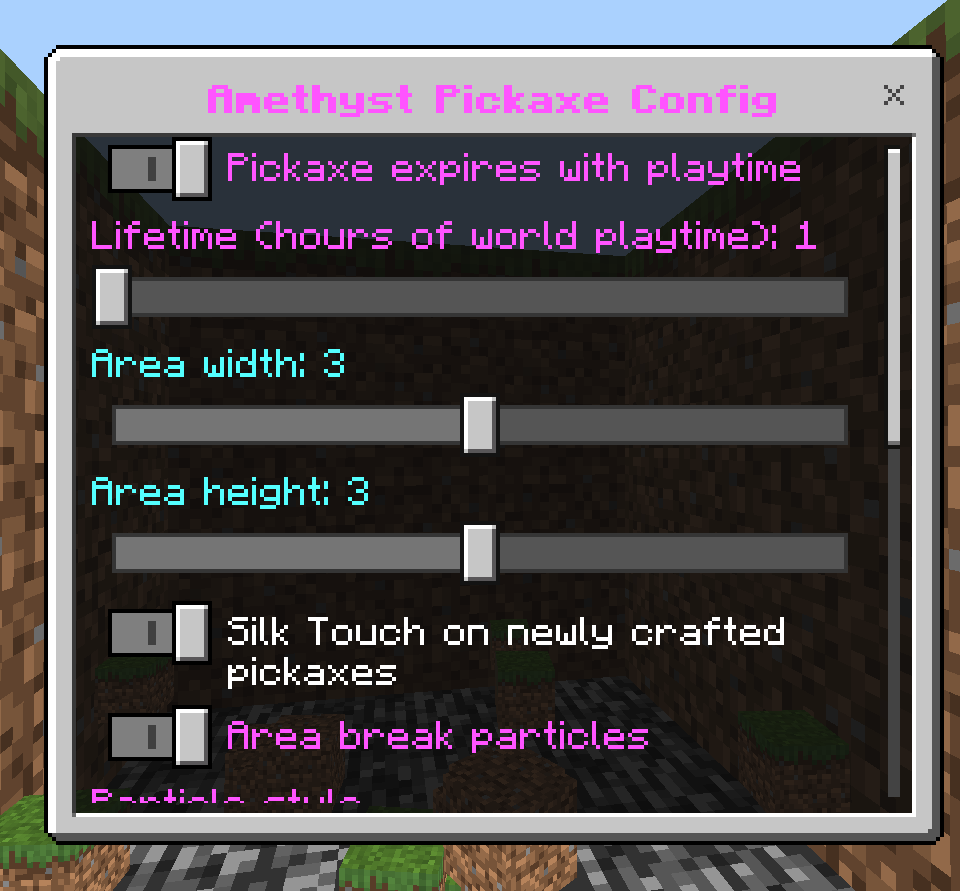Amethyst Pickaxe BE — screenshot 3