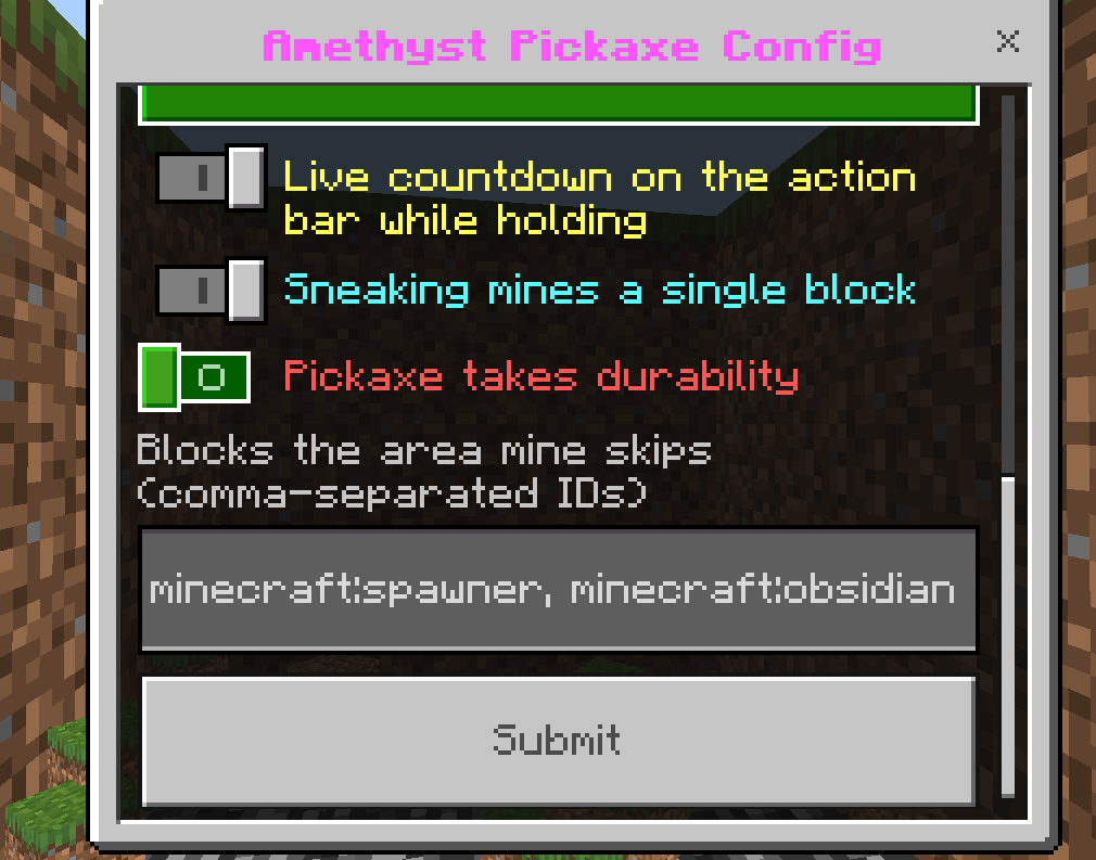 Amethyst Pickaxe BE — screenshot 5