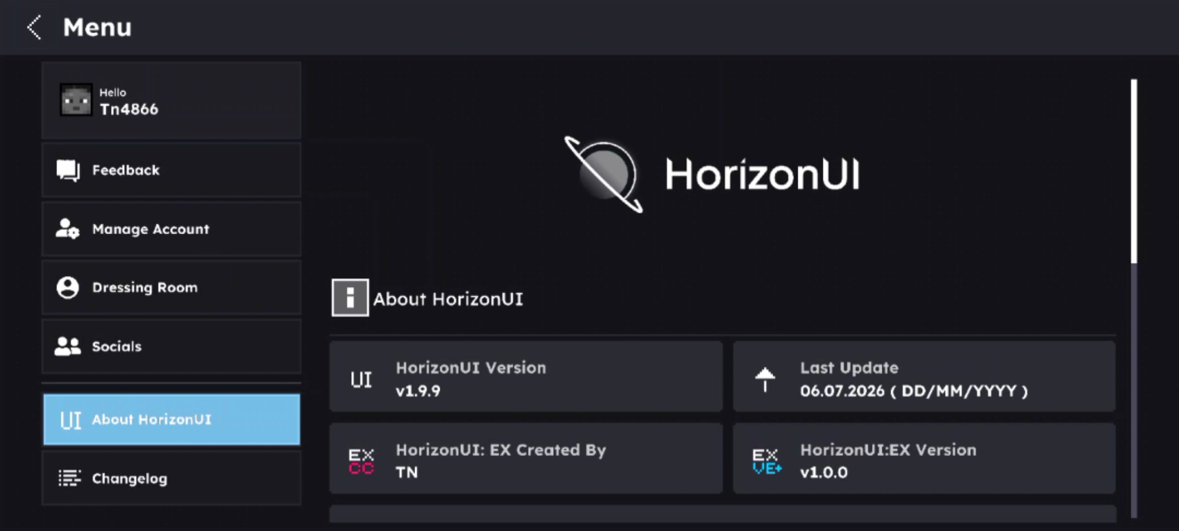 HorizonUI Extension-UTRAKILL HARAKIDANCE remake — screenshot 3