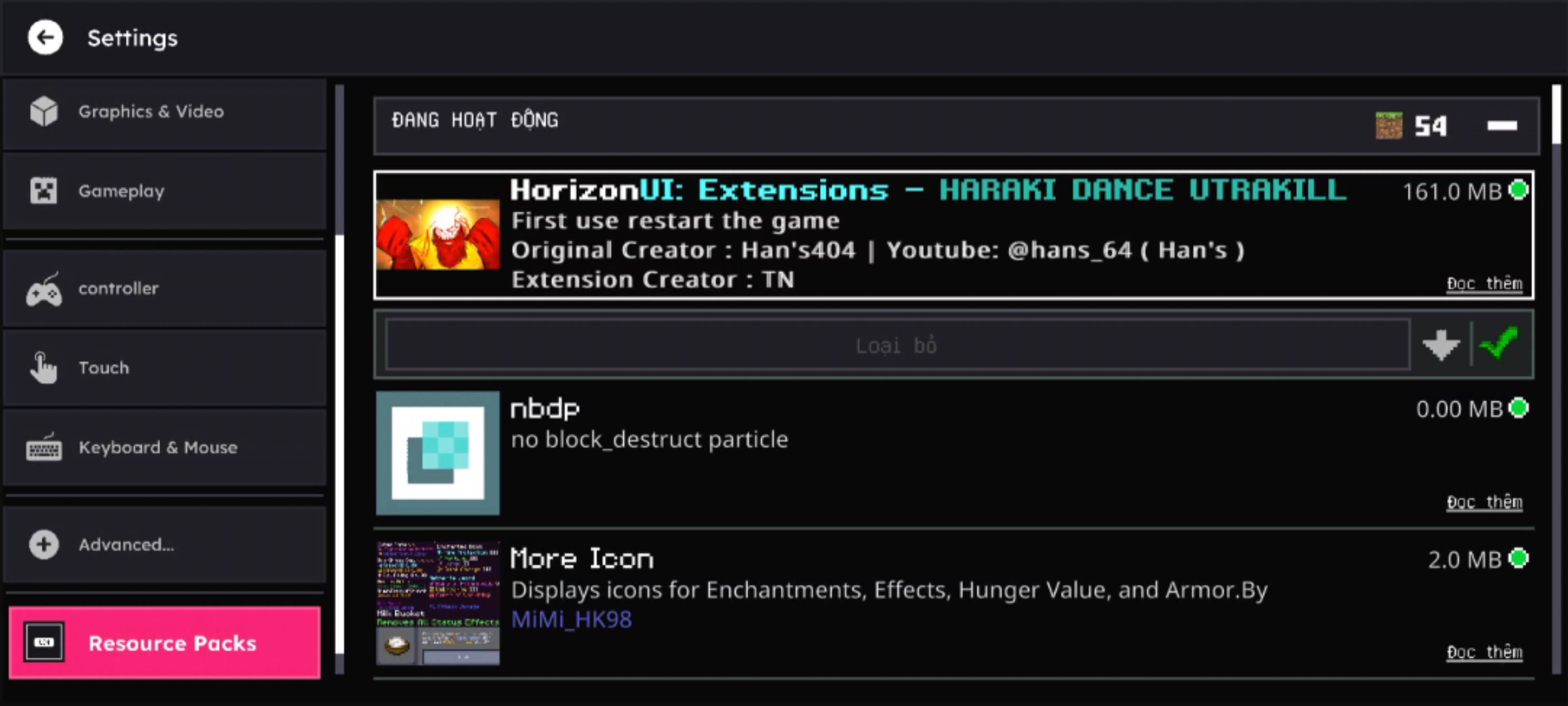 HorizonUI Extension-UTRAKILL HARAKIDANCE remake — screenshot 4