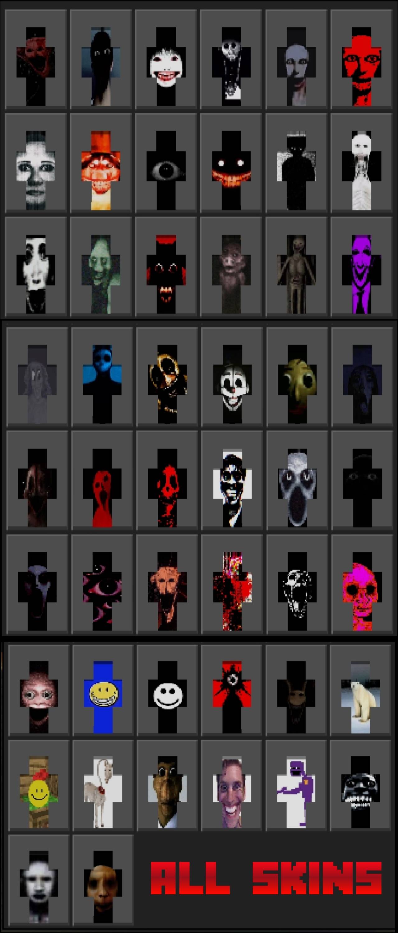 Creepypasta skinpack HD — screenshot 2