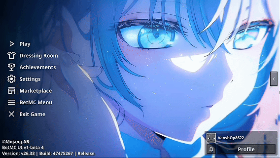 Animated Menu: Alya UI | Anime Girl UI — screenshot 1