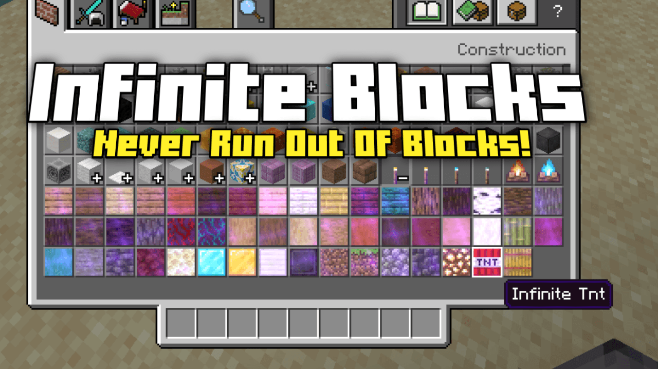Infinite Blocks (Never Run Out Of Blocks!) — screenshot 3