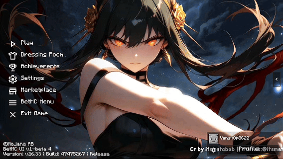 Animated Menu: Yor UI | Anime Girl UI — screenshot 1