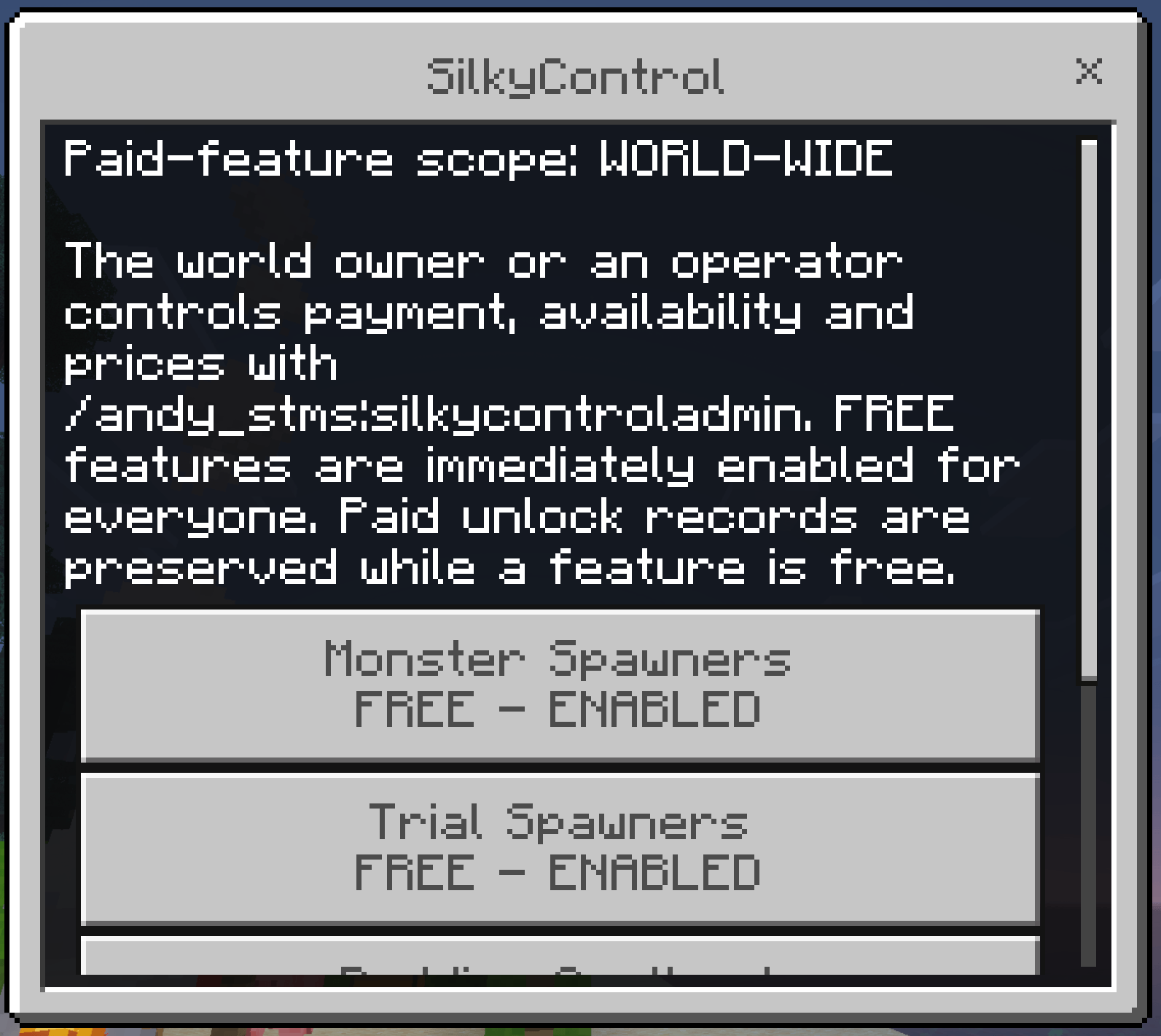 Andy's Silk Touch Relics — screenshot 3