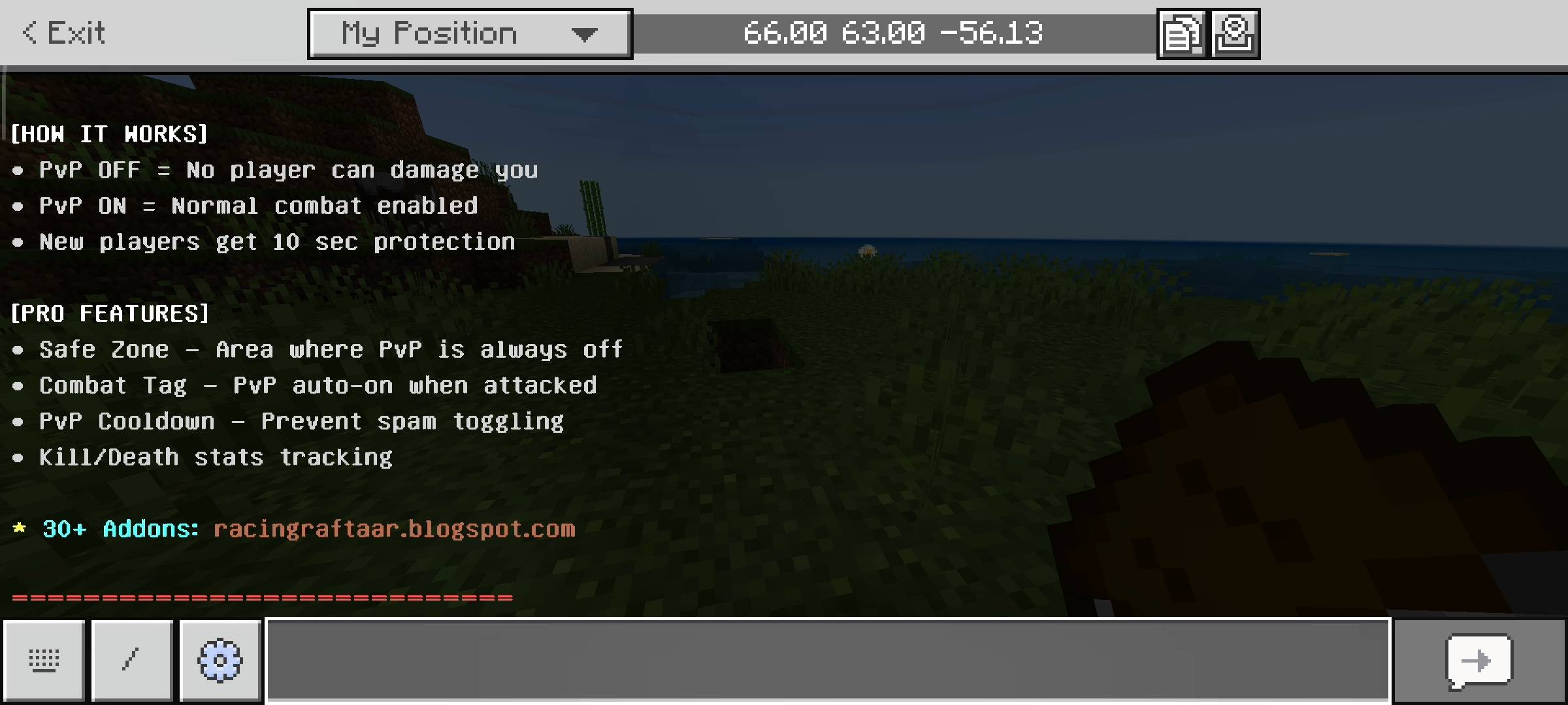 PVP Toggle - Player Protection — screenshot 2