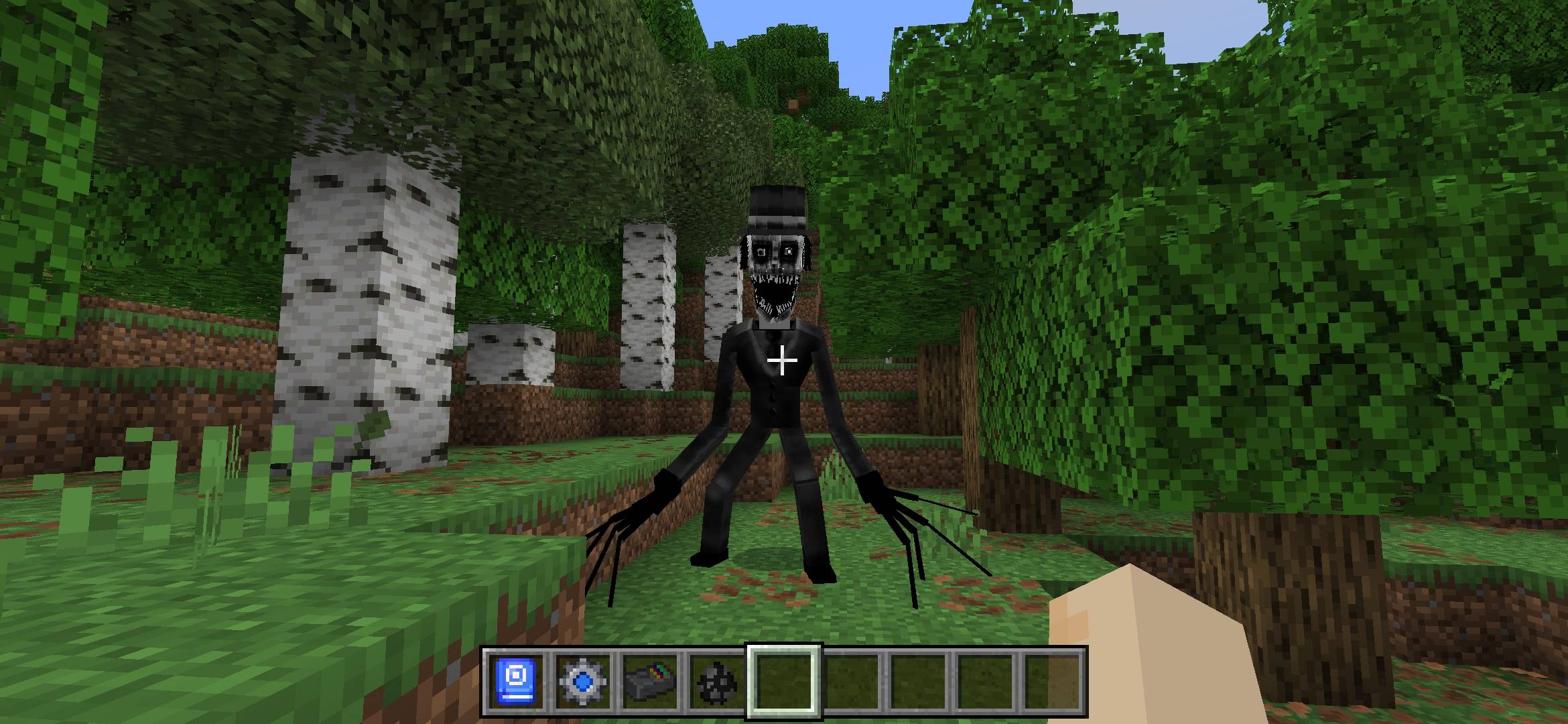 The silhouette bedrock edtion [​ available on MCPEDL] — screenshot 2