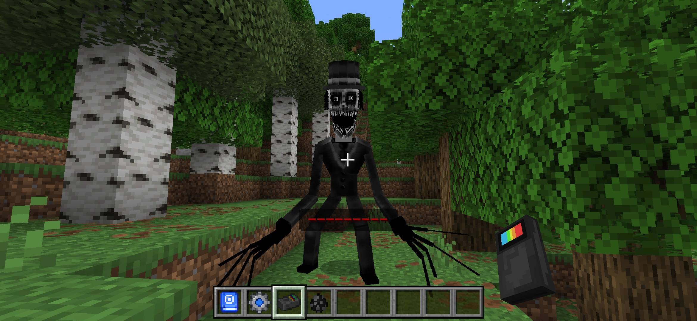 The silhouette bedrock edtion [​ available on MCPEDL] — screenshot 3