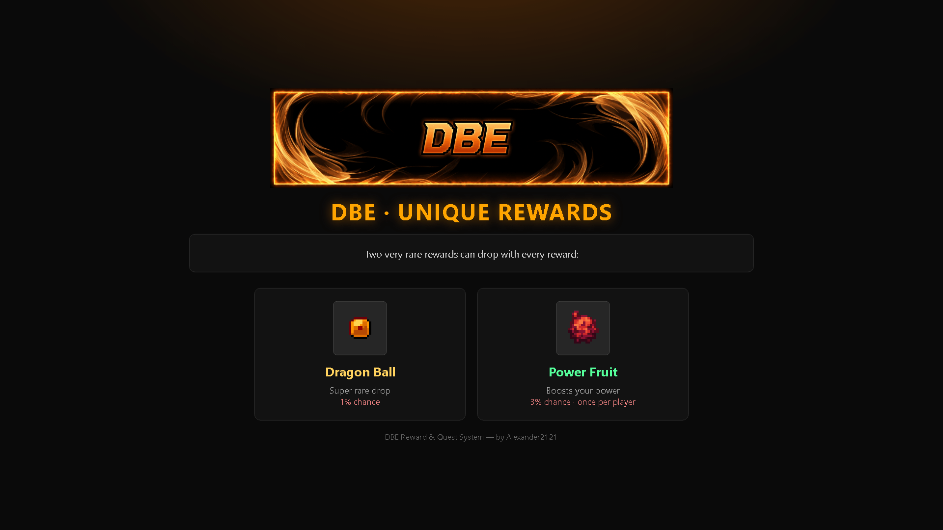 DBE Reward & Quest System — screenshot 4