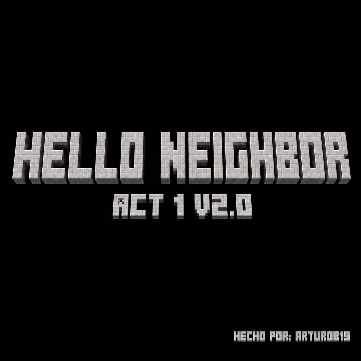 hello neighbor custom map. Fan recreation, Act 1 v2.0 — screenshot 8