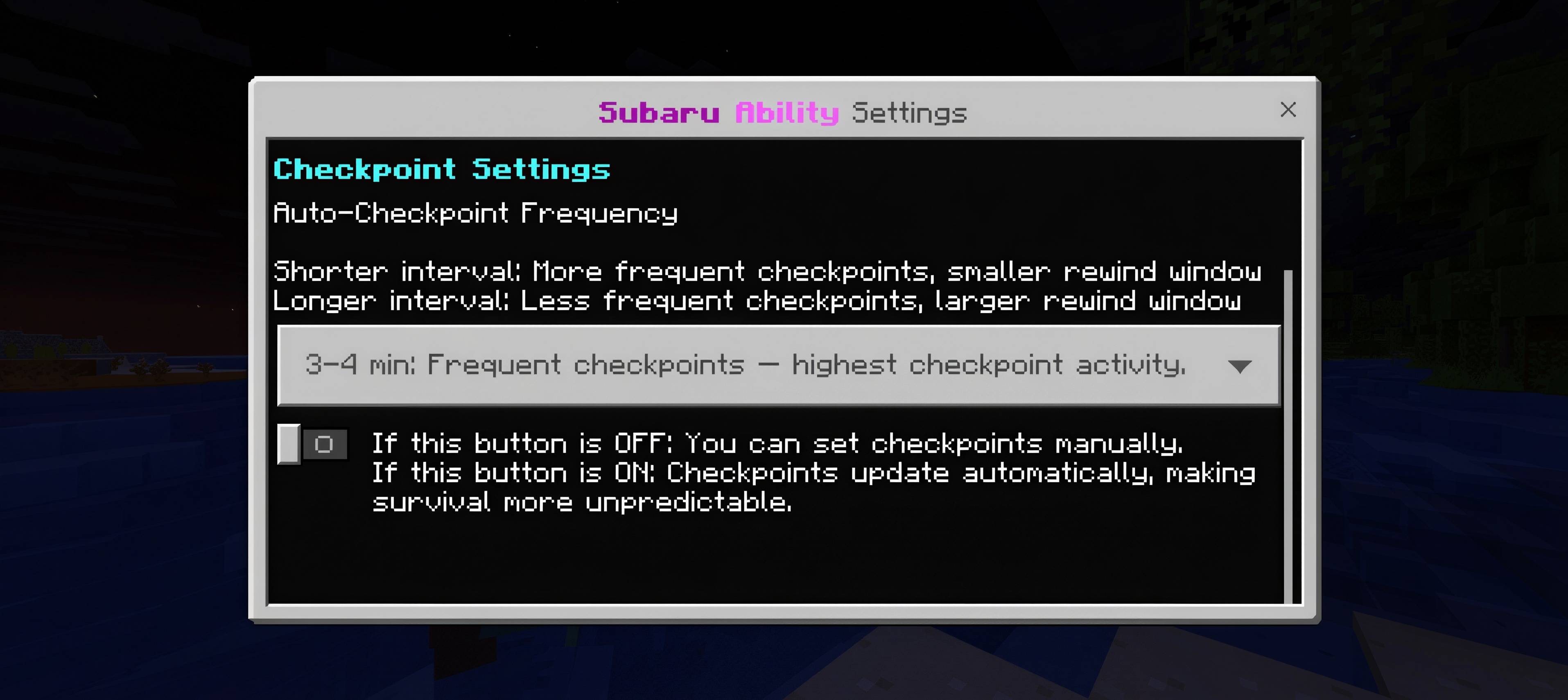 Bedrock Return by death - Subaru Ability (Achievement friendly) — screenshot 3