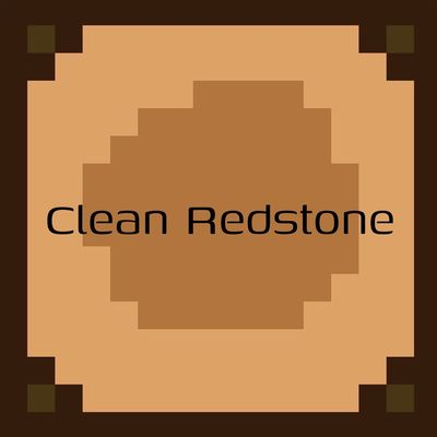 Clean Redstone