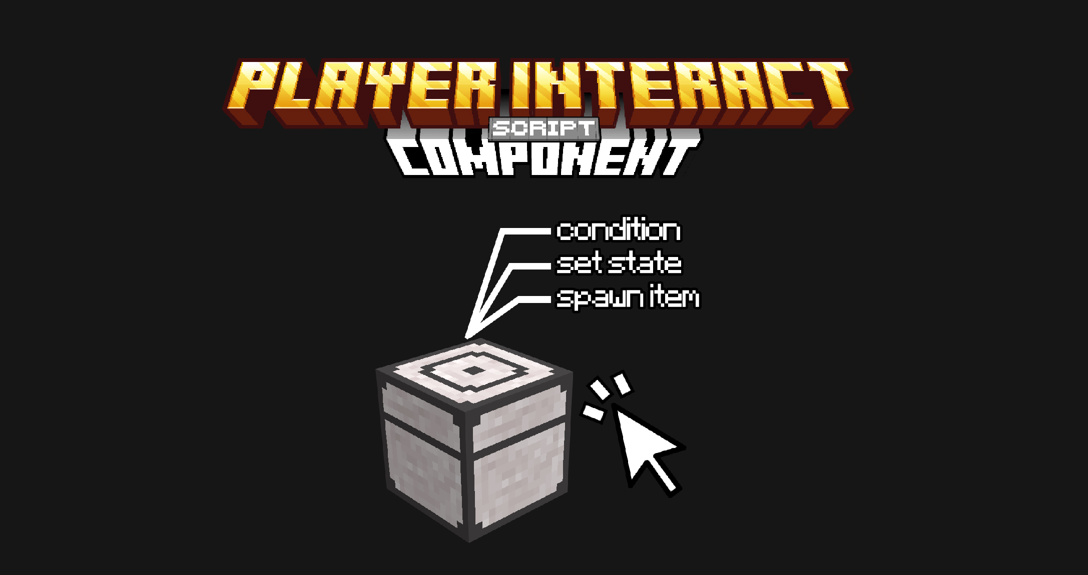 Player Interact component — screenshot 1