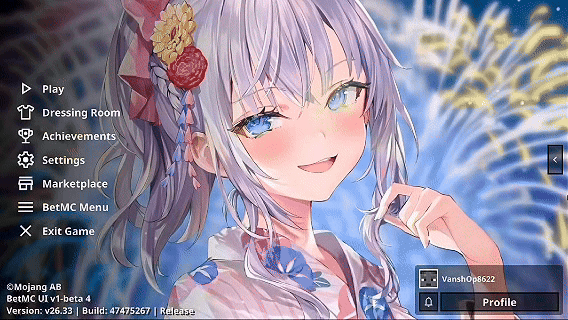 Animated Menu: Alya UI 2 | Anime Girl UI — screenshot 2