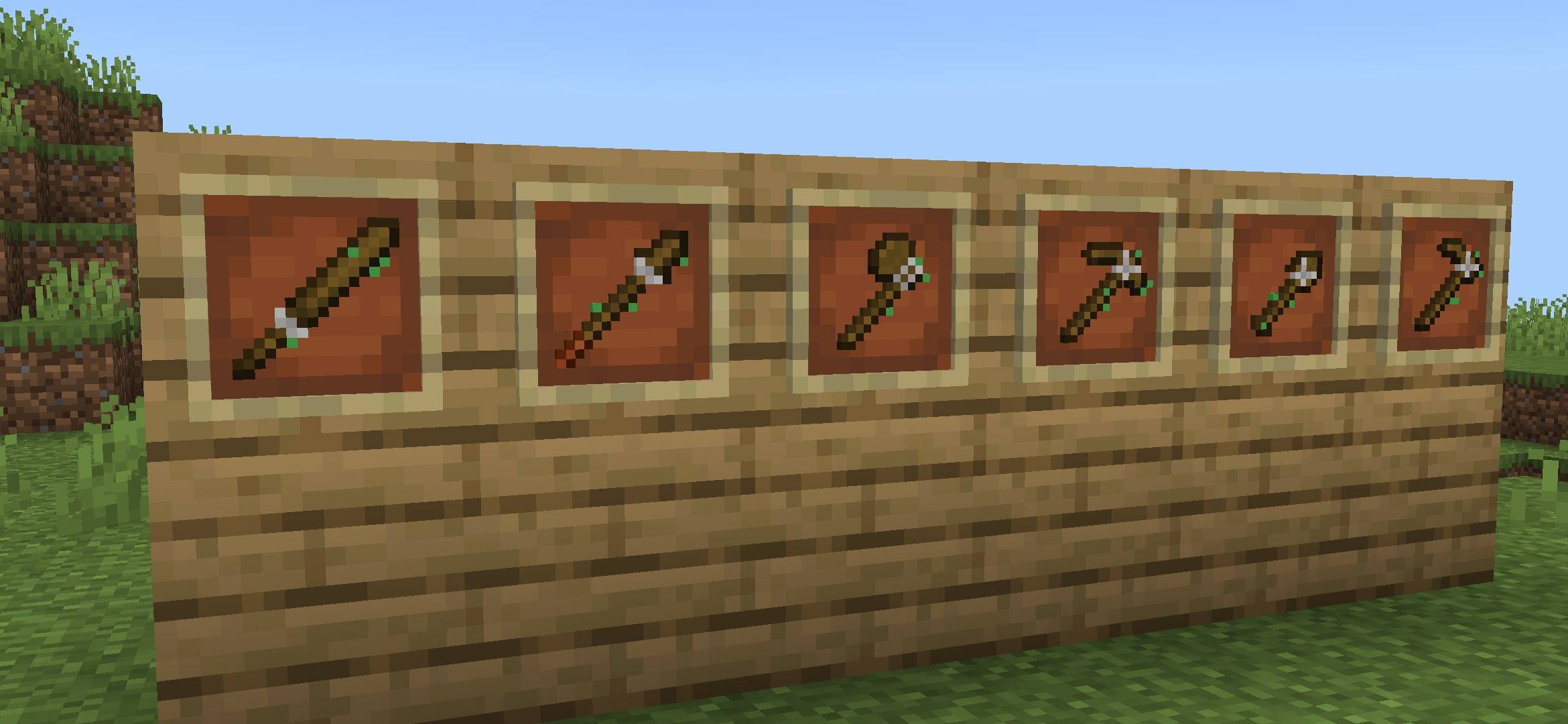 RETEXTURE TOOLS AND WEAPONS — screenshot 2