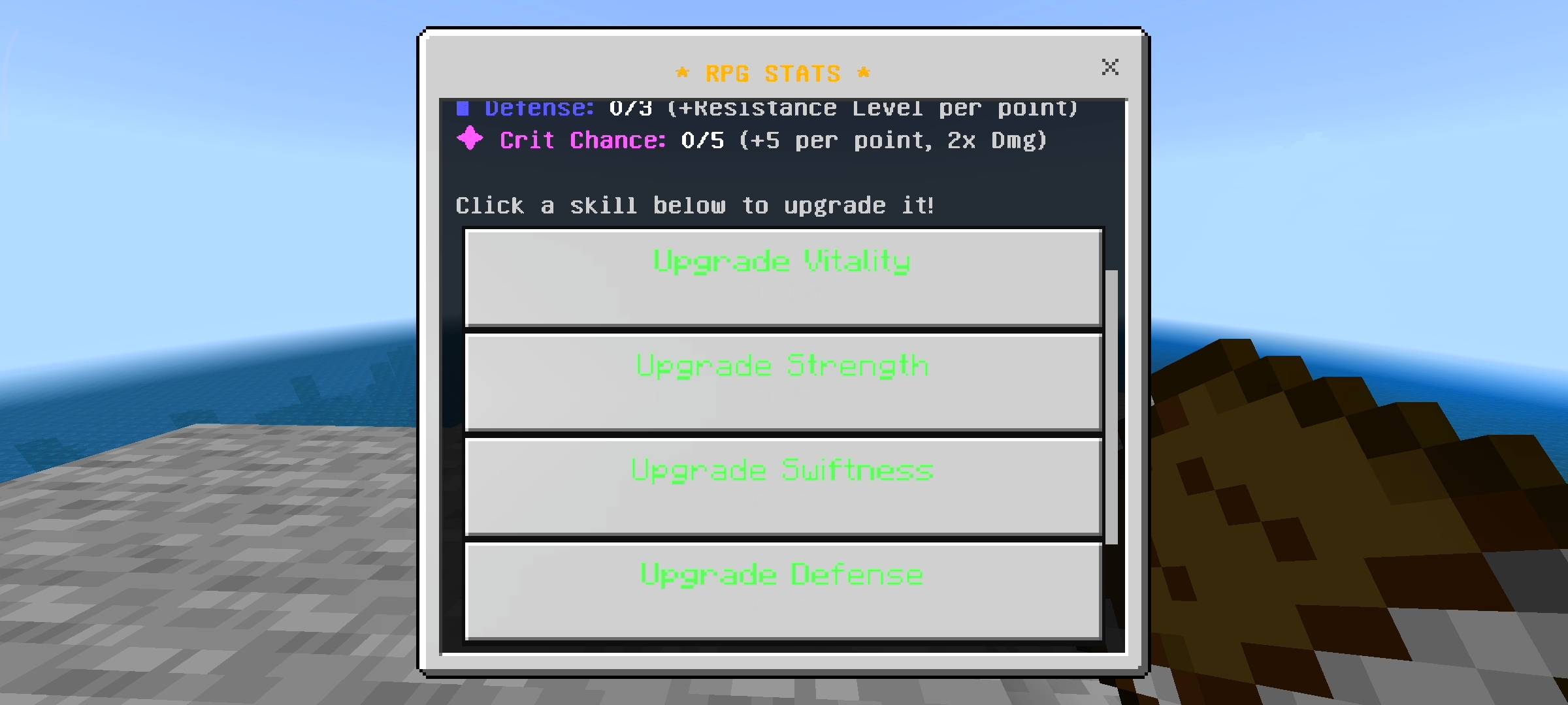 RPG Stats - Leveling System — screenshot 3