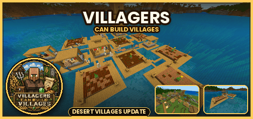 Villagers can build villages — screenshot 1