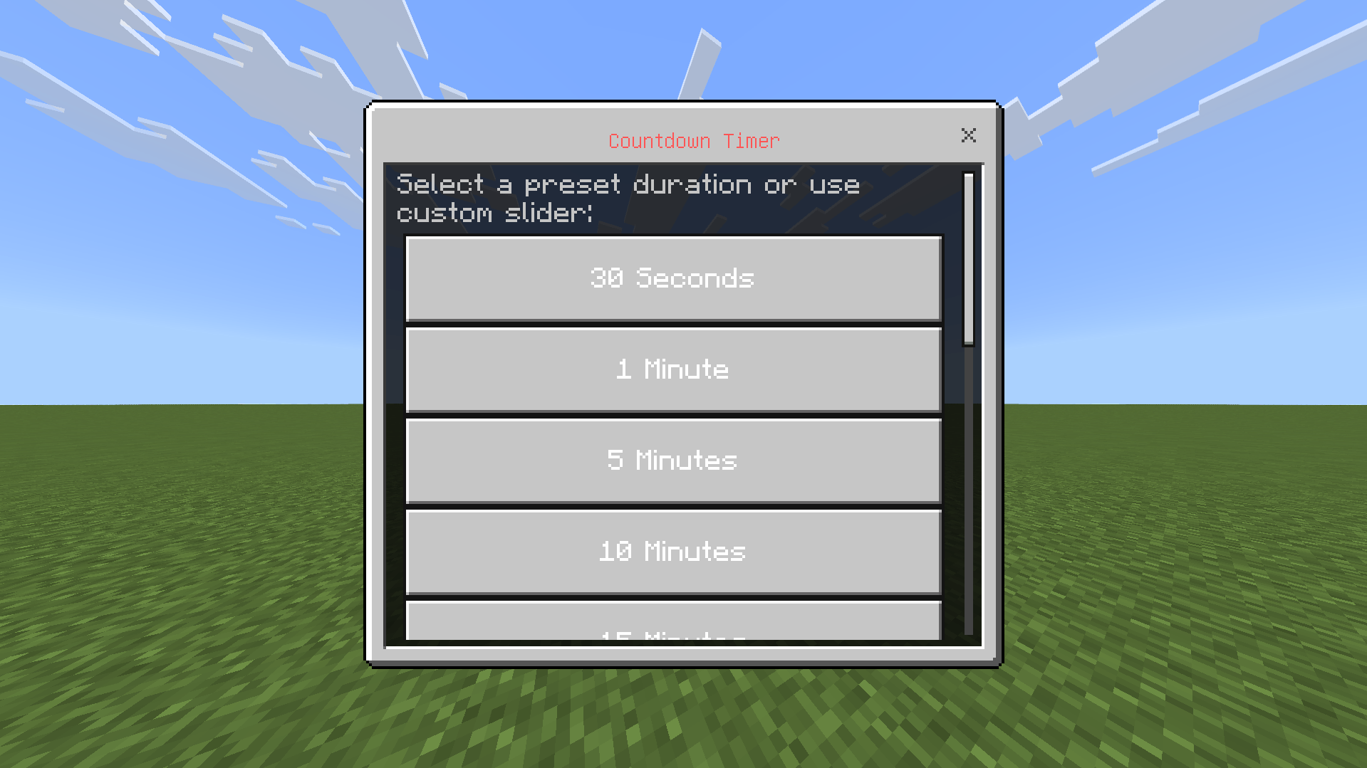 Srkuls's Timer — screenshot 2