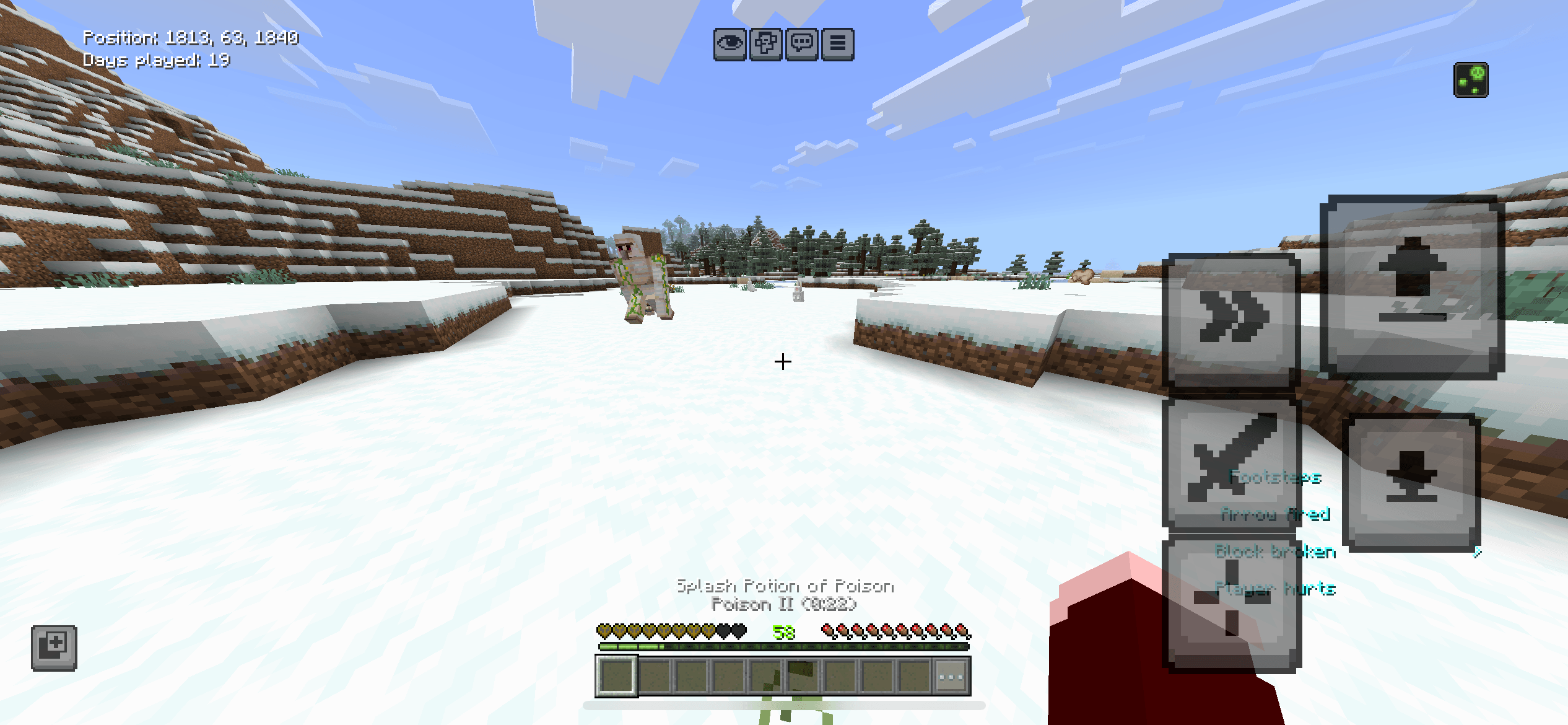 YSZ Fake Hardcore Hearts — Minecraft Bedrock