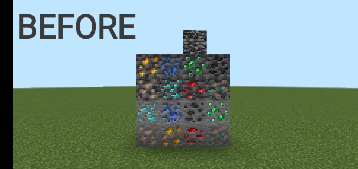 DonutSMP bedrock & ore patch — screenshot 1