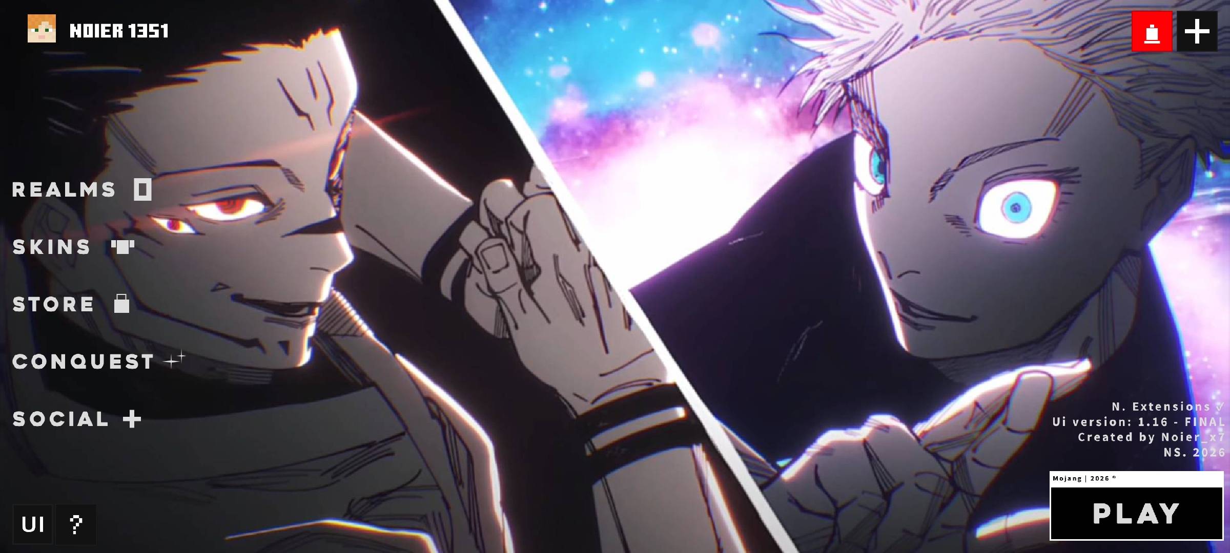 NoierUi - Sukuna x Gojo — screenshot 1
