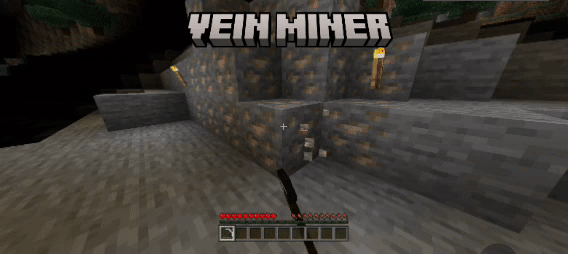 Vein Miner "Break a Whole Vine Of Ores" — screenshot 1