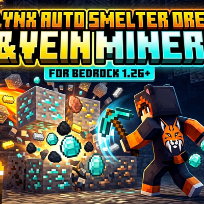 Lynx Simple Auto OreSmelter & VeinMiner