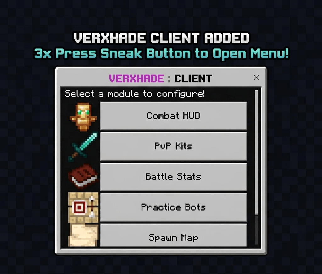 All in 1 Pro Ultra Chest Pvp Kits Map[Pvp Bots Client] — screenshot 2